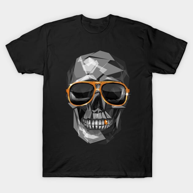 Pimpin' Skull T-Shirt by JoeConde